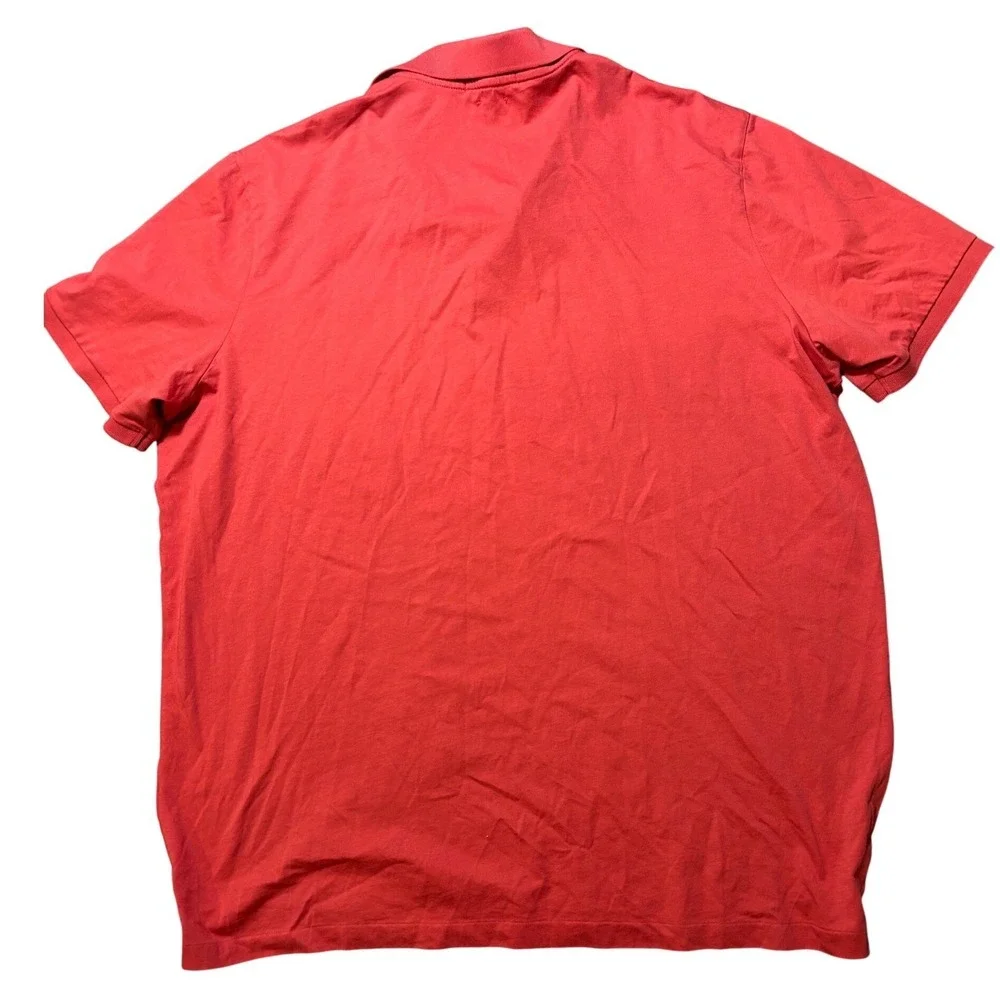 Polo Ralph Lauren Polo Shirt‎ Mens XL Red Pink Classic Fit Short Sleeve Cotton